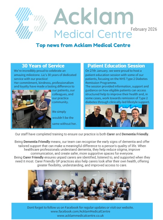 Patient Newsletter February 2026